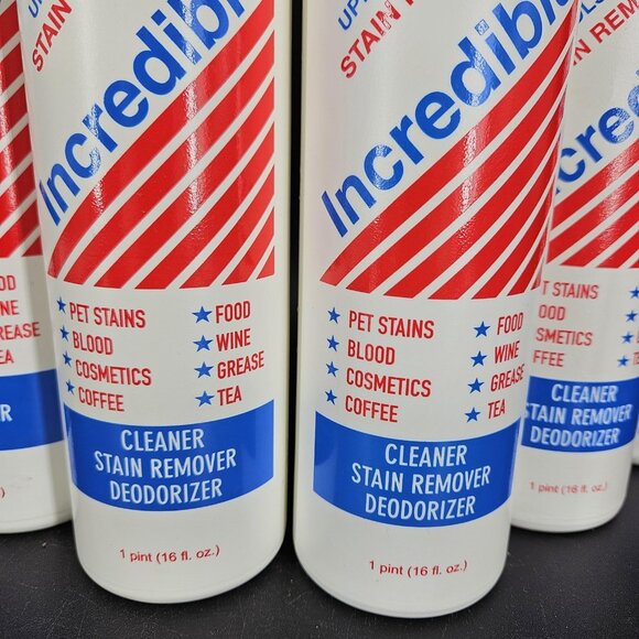 Incredible Stain Remover Cleaner 6 Carpet Upholstery Pet Stains Deodorizer 16oz - Picture 5 of 10